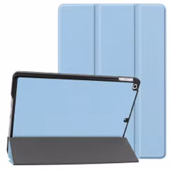imoshion Trifold Klapphülle Apple iPad 9 (2021) 10.2 Zoll / iPad 8 (2020) 10.2 Zoll / iPad 7 (2019) 10.2 Zoll - Hellblau