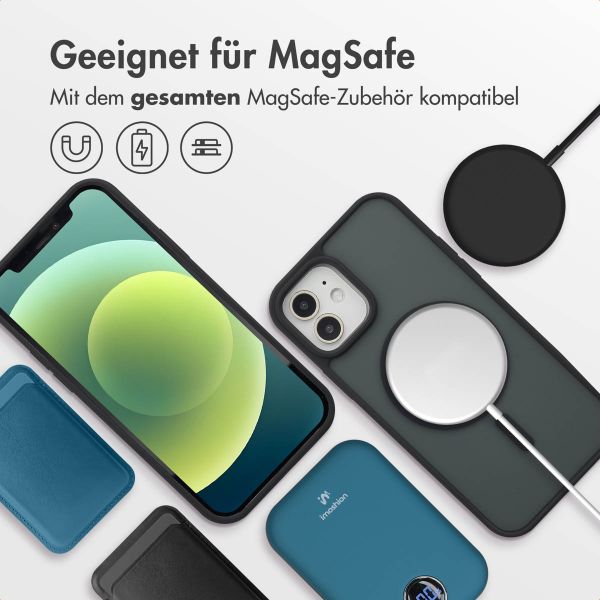 imoshion Color Guard Back Cover mit MagSafe für das iPhone 12 (Pro) - Schwarz