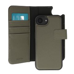 imoshion Herausnehmbare 2-in-1 Luxus-Bookcase Apple iPhone 17e / 16e - Grün