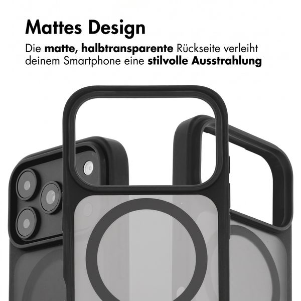 imoshion Color Guard Back Cover mit MagSafe Apple iPhone 18 Pro Max / 17 Pro Max - Schwarz