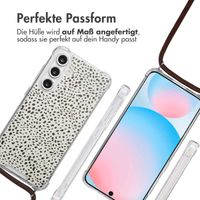 imoshion Design Hülle mit Band Samsung Galaxy S24 FE - Desert Dots