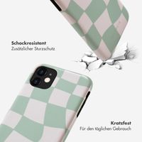 Selencia Vivid Tough Back Cover für das iPhone 11 - Groovy Sage Green