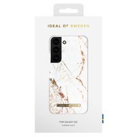 iDeal of Sweden Fashion Back Case für das Samsung Galaxy S22 - Carrara Gold