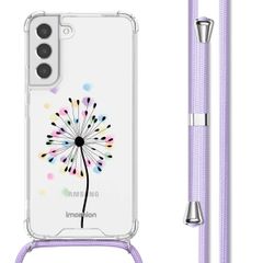 imoshion Design Hülle mit Band Samsung Galaxy S22 Plus - Sandstone Dandelion