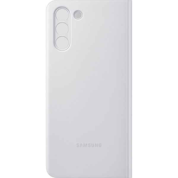 Samsung Original Clear View Cover Klapphülle für das Galaxy S21 Plus - Grau