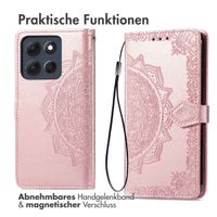 imoshion Mandala Klapphülle Motorola Moto G86 Power - Rosé gold