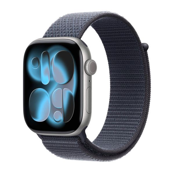 Apple Sport Loop Armband für das  Apple Watch Series 1 t/m 11 / SE / Ultra (44/45/46/49 mm) - Anchor Blue