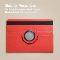 imoshion 360° drehbare Klapphülle Apple iPad 9 (2021) 10.2 Zoll / iPad 8 (2020) 10.2 Zoll / iPad 7 (2019) 10.2 Zoll - Rot