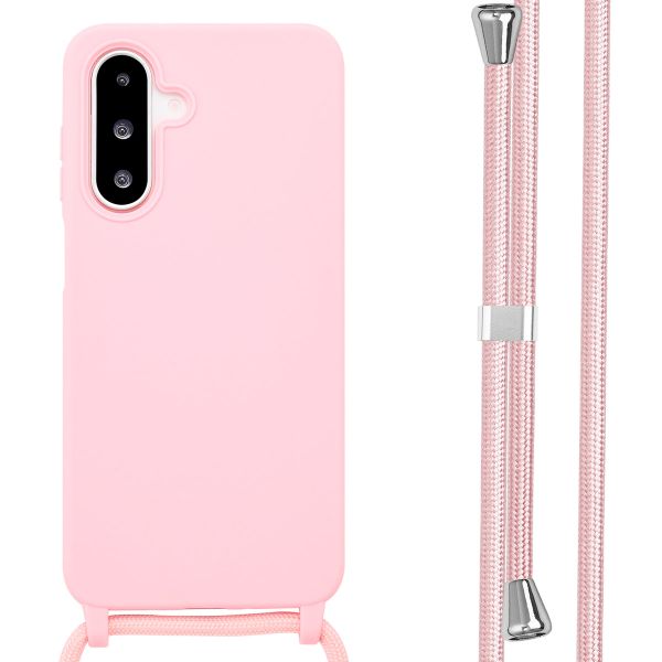 imoshion Silikonhülle mit Band Samsung Galaxy A26 - Rosa