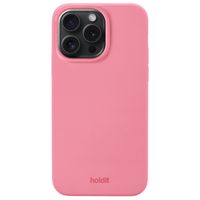 Holdit Silicone Case für das iPhone 15 Pro Max Rouge - Pink