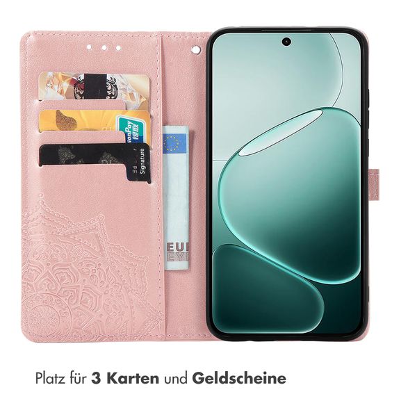 imoshion Mandala Klapphülle Oppo A6 Pro (5G) - Rose Gold