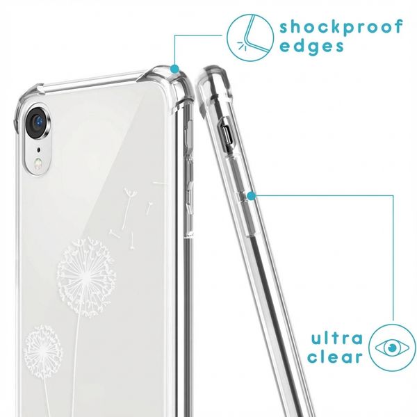 imoshion Design Hülle mit Band Apple iPhone Xr - Dandelion
