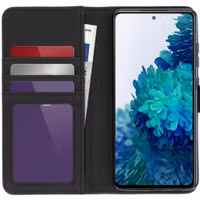 imoshion Luxuriöse Klapphülle Samsung Galaxy S20 FE - Dunkelblau