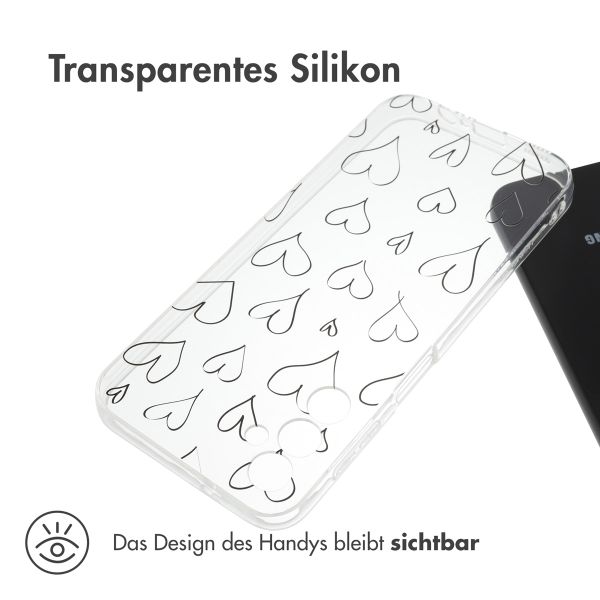 imoshion Design Hülle Samsung Galaxy A14 (5G/4G) - Hearts