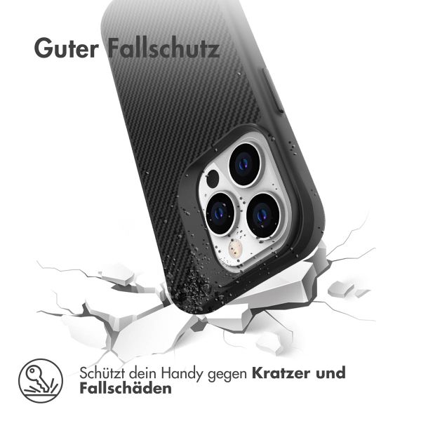 imoshion Rugged Hybrid Carbon Case Apple iPhone 14 Pro - Schwarz