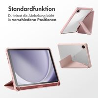 imoshion Origami Klapphülle Samsung Galaxy Tab A9 8.7 Zoll - Rosa