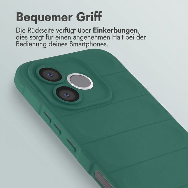 imoshion EasyGrip Backcover Honor 600 Lite - Dunkelgrün