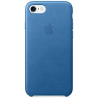 Apple Leder-Case Blau für das Apple iPhone SE (2022 / 2020) / 8 / 7