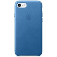 Apple Leder-Case Blau für das iPhone SE (2022 / 2020) / 8 / 7