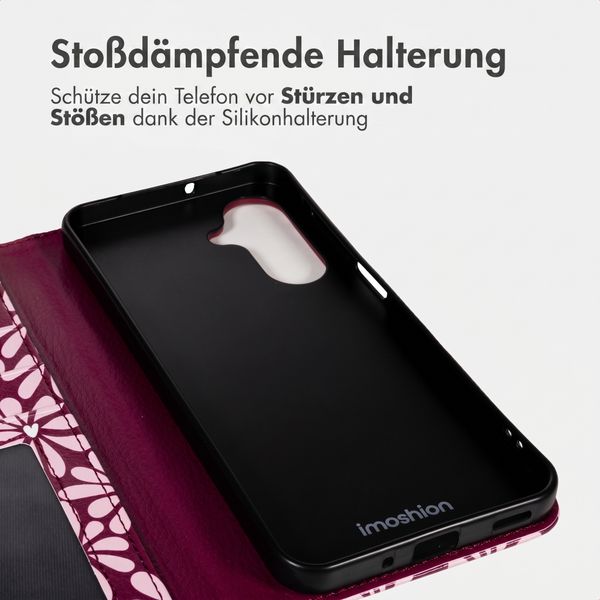 imoshion Design Klapphülle Samsung Galaxy A36 - Bloom Love Blush