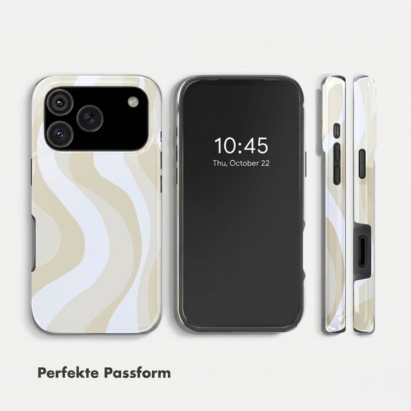 Selencia Vivid Back Cover Apple iPhone 18 Pro Max - Desert Waves Beige