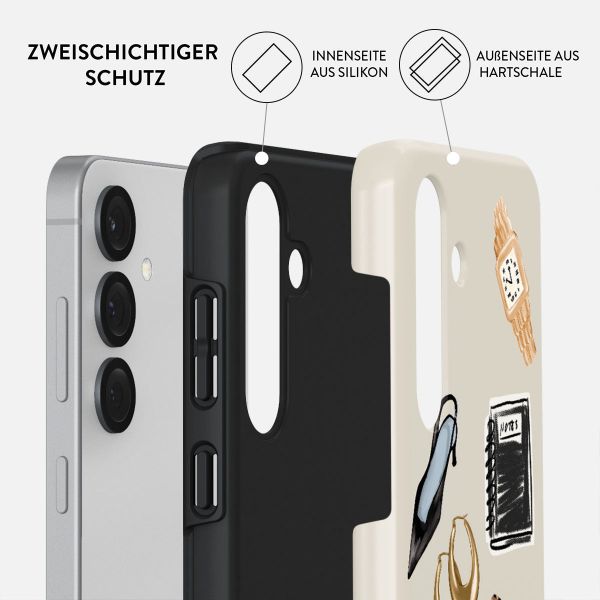 Burga Tough Back Cover Samsung Galaxy S25 - Boss Babe