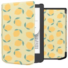 imoshion Design Slim Hard Case Klapphülle Pocketbook Verse / Verse Lite / Verse Pro / Vivlio Light / Light HD - Citrus Dream