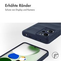 imoshion EasyGrip Backcover für das Xiaomi Redmi Note 12 Pro - Dunkelblau