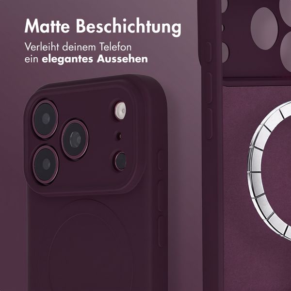 imoshion Color Back Cover mit MagSafe Apple iPhone 18 Pro Max / 17 Pro Max - Bordeaux