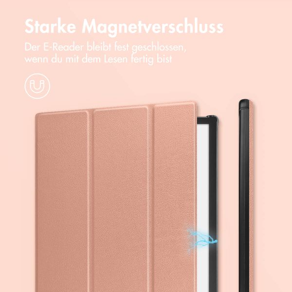 imoshion Slim Hard Case Sleepcover für das Pocketbook InkPad x Pro - Rosegold