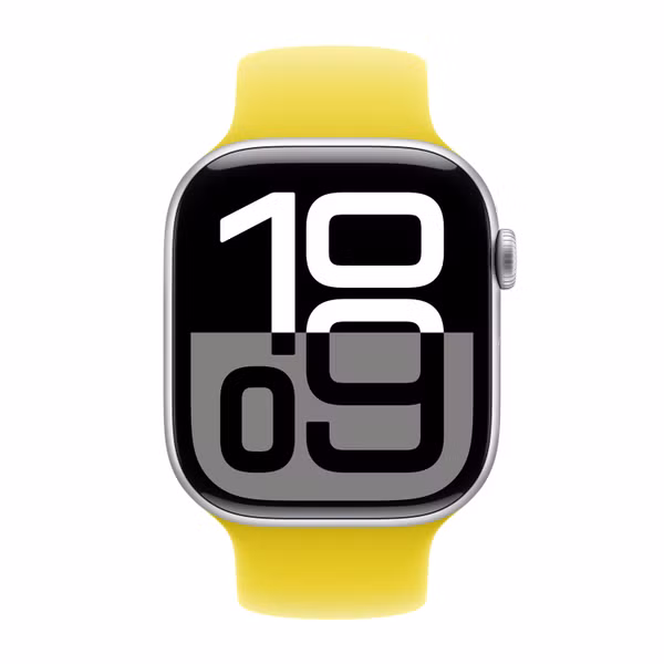 Apple Silikon Solo Loop für  Apple Watch | 44/45/46/49 mm - Größe 7 - Star Fruit