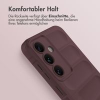 imoshion EasyGrip Back Cover für das Samsung Galaxy S24 - Aubergine 