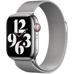 Apple Mailänder Fitness-Armband für Apple Watch Series 1-9 / SE - 38/40/41 mm / Series 10 - 42 mm - Silver