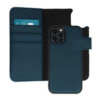 imoshion Herausnehmbare 2-in-1 Luxus-Bookcase Apple iPhone 12 (Pro) - Blau