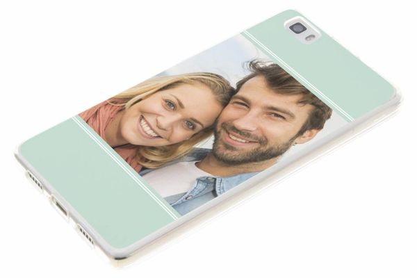 Gestalte deine eigene Huawei P8 Lite Gel Hülle - Transparent