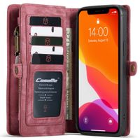 CaseMe Luxuriöse 2-in-1-Portemonnaie-Klapphülle Leder iPhone 12 (Pro)