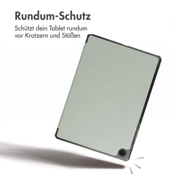 imoshion Trifold Klapphülle Samsung Galaxy Tab A9 Plus - Hellgrün