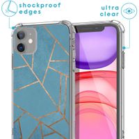 imoshion Design Hülle mit Band für das iPhone 11 - Blue Graphic