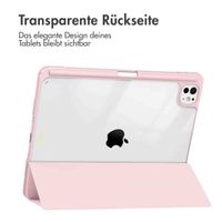 imoshion Trifold Hardcase Klapphülle Apple iPad Pro 11 (2024) M4 - Rosa