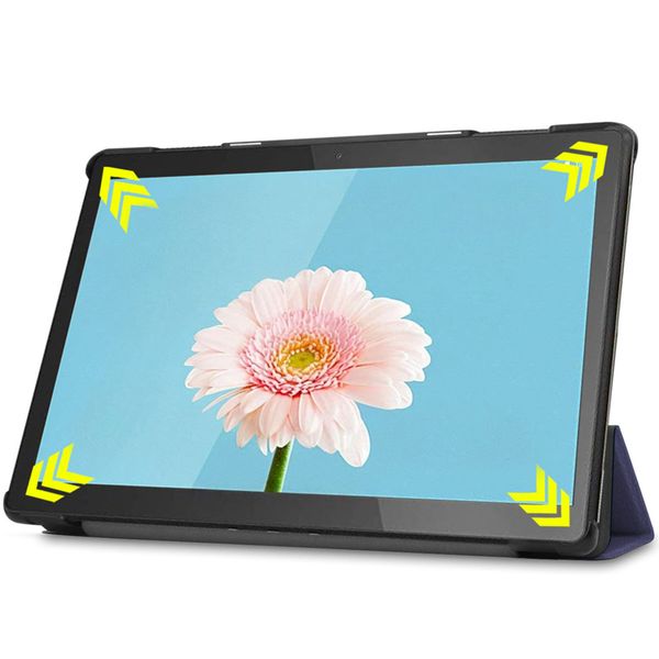 imoshion Trifold Klapphülle Lenovo Tab M10 - Dunkelblau