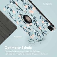 imoshion 360° drehbare Design Klapphülle für das iPad Pro 12.9 (2018 / 2020 / 2021 / 2022) - Flowers