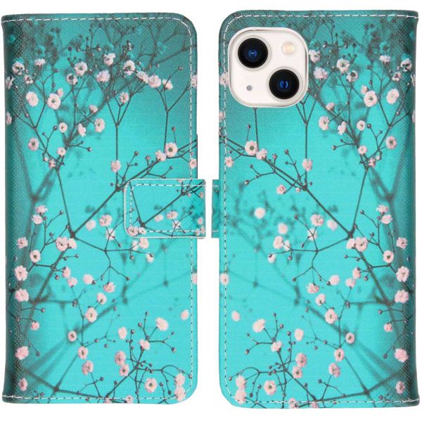 imoshion Design TPU Klapphülle iPhone 13 - Blossom