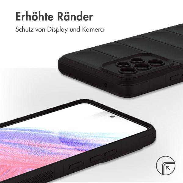 imoshion EasyGrip Back Cover für das Samsung Galaxy A53 - Schwarz