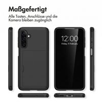 imoshion Backcover mit Kartenfach Samsung Galaxy A18 (4G) - Schwarz
