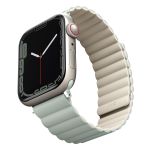 Uniq Revix doppelseitiges Armband für die Apple Watch Series 1 bis 10 / SE / Ultra (2) (44/45/46/49 mm) - Salbei/Beige