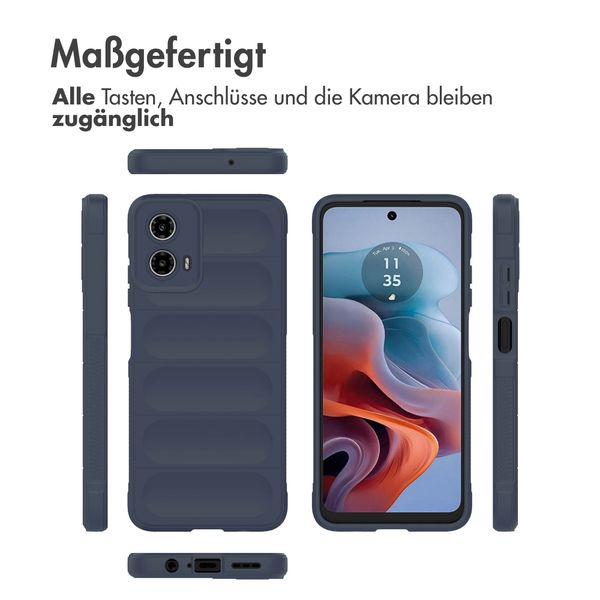 imoshion EasyGrip Backcover Motorola Moto G34 - Dunkelblau