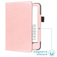 imoshion Vegan Leather Klapphülle Amazon Kindle (2024) / Amazon Kindle (2022) 11th gen - Rosé gold