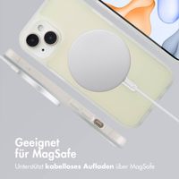 imoshion Color Guard Back Cover mit MagSafe für das iPhone 15 - Weiß