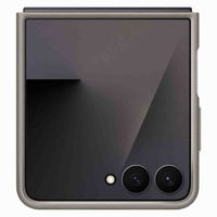 Samsung Original KindSuit Vegan Leather Case Samsung Galaxy Z Flip 7 - Taupe