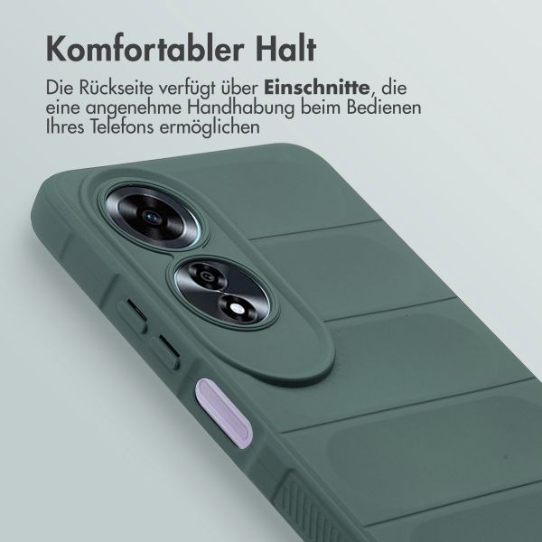 imoshion EasyGrip Back Cover für das Oppo A60 4G - Dunkelgrün